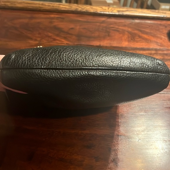 TORY BURCH Pebbled Leather 2-Way Crossbody Black - Picture 7 of 15